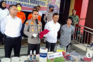 Polresta Samarinda tangkap dua wanita pengedar dan peracik ekstasi