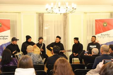 Band Keubitbit gelar lokakarya jazz pada dua kampus di Moskow