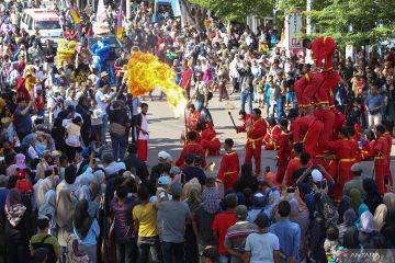 Pawai budaya Sabang Marine Festival pukau wisatawan