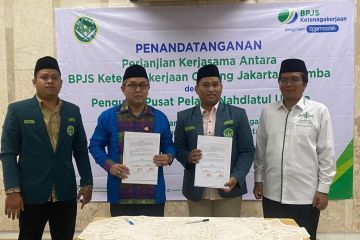 BPJAMSOSTEK jalin kerja sama dengan Pengurus Pusat Pelajar NU