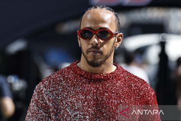 Gaya Lewis Hamilton jelang balap F1 di Jeddah