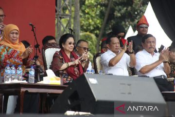 Megawati minta bangsa Indonesia praktikkan salam Pancasila