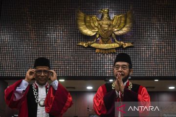 Pengucapan sumpah Ketua dan Wakil Ketua Mahkamah Konstitusi