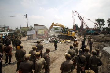 Pemkab Sidoarjo optimistis Jalan Layang Aloha selesai tepat waktu