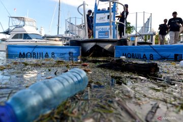 Kapal pengumpul sampah Prancis siap bantu bersihkan perairan Bali