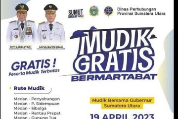 Pemprov Sumut siapkan mudik gratis sambut Idul Fitri 1444 Hijriah