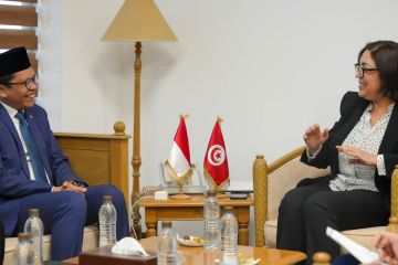 Dubes RI, Mendag Tunisia bahas peningkatan kerja sama perdagangan