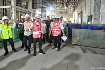 Menhub sebut progres pembangunan Stasiun Halim dekati 90 persen