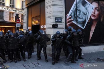 Unjuk rasa tolak Reformasi Pensiun berlanjut di Prancis