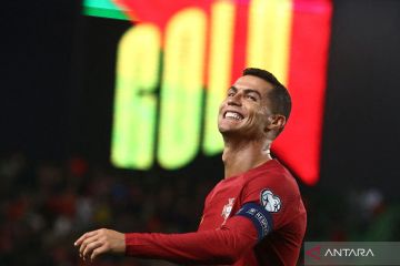 Ronaldo ukir rekor baru di Kualifikasi Euro 2024