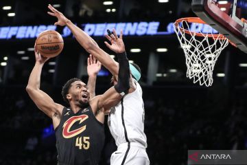 Cavaliers kalahkan Bulls 108-105 setelah tertinggal 17 poin