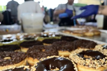 Donat viral hingga hati pari juadah mengiurkan di Bazar Ramadhan Masjid Mujahiddin