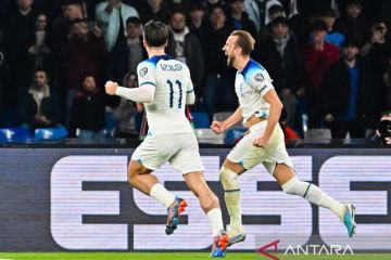 Inggris atasi perlawanan Italia dengan skor 2-1