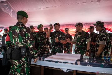 Pemberangkatan Satgas Pamtas RI-Papua Nugini