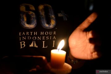 Kampanye Earth Hour di Pulau Bali