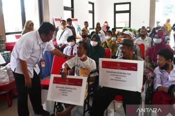 Bantuan Atensi Kemensos Pada PPKS Madiun