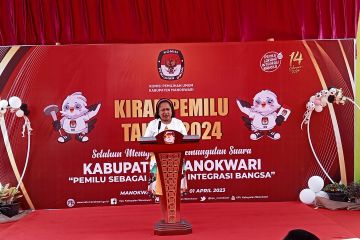 KPU Manokwari ajak parpol gelorakan Kirab Pemilu 2024