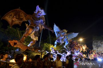 Festival Ogoh-Ogoh 2023 di taman budaya Garuda Wisnu Kencana