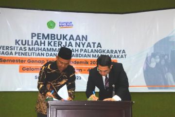 UMPR-Bank Kalteng bantu modal usaha mahasiswa