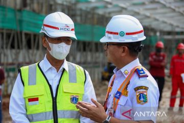 DKI genjot pembangunan infrastruktur transportasi untuk atasi macet