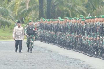 400 prajurit Yonif 623 Kalsel berangkat sebagai Satgas Pamtas RI-PNG