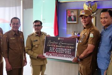 Banda Aceh salurkan bantuan pertama untuk Turki