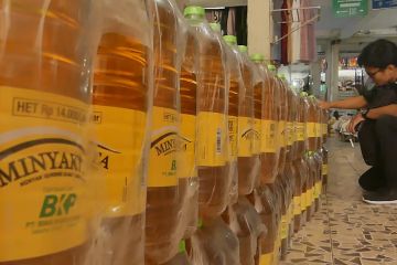 Dinkopdag Temanggung telah distribusikan 18.756 liter Minyakita