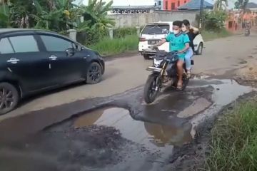 Jalan nasional di Pandeglang rusak, Pemkab sampaikan harapan