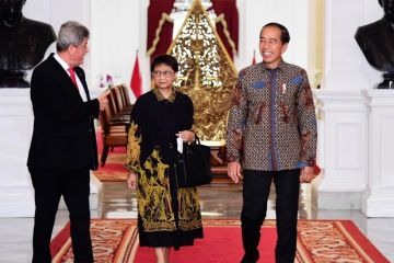 Jokowi dan Dubes Zuhair Al-Shun bahas situasi terkini Palestina