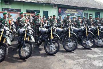 Kemenhan bekali motor trail bagi Babinsa di Pekalongan