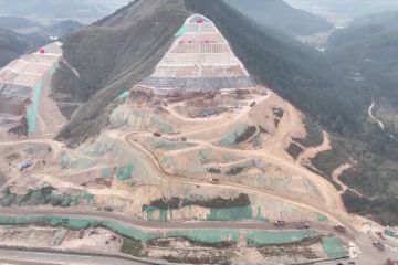 Menengok pembangunan kanal baru di Guangxi, China