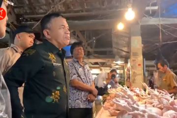Pantau harga pasar, Wali Kota Palu berdialog dengan pedagang