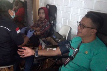 Permintaan tinggi, DWP dan PMI Kota Ambon gelar aksi donor darah