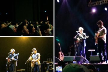 Petikan gitar Kings of Convenience sukses bius Jakarta
