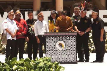 Presiden Jokowi resmikan Papua Youth Creative Hub di Jayapura