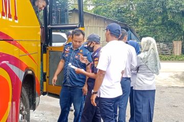 Puluhan bus di Samarinda diinspeksi jelang mudik Lebaran