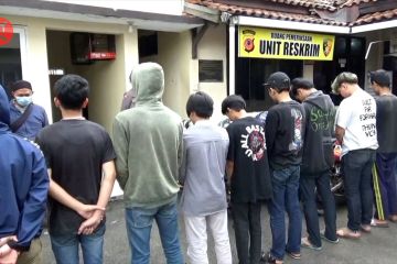 15 remaja di Cimahi diamankan Polisi karena meresahkan saat sahur