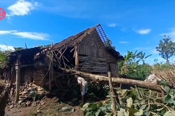 257 rumah di Madiun rusak diterjang puting beliung