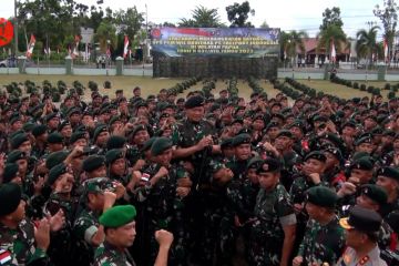 Berangkatkan 555 prajurit di Kalteng ke Papua, ini pesan Panglima TNI