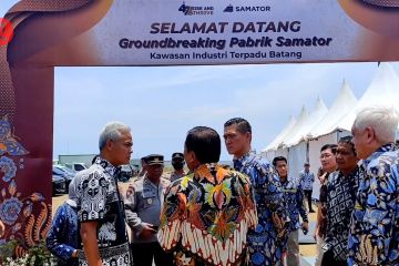 Gubernur Jateng resmikan pabrik gas di KITB