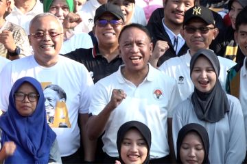 Zainudin Amali pamit kepada jajaran Kemenpora