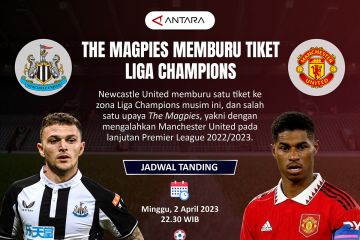 The Magpies memburu tiket Liga Champions