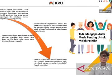 KPU khawatir indeks kepercayaan anak muda terhadap parpol masih rendah