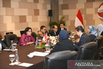 Menkeu RI bertemu Menteri Ekonomi dan Keuangan Brunei