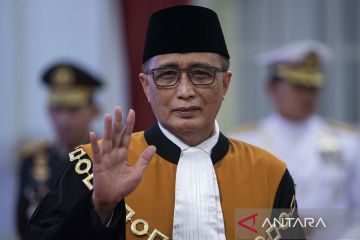 Pengucapan sumpah Wakil Ketua MA bidang Yudisial Sunarto