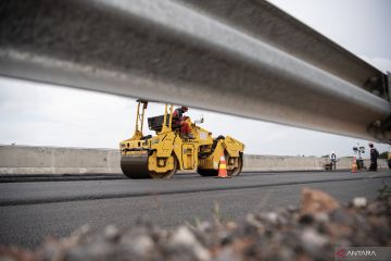 Perbaikan Jalan Tol Kayu Agung-Palembang
