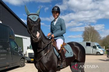 Natasha termotivasi usai hasil apik di kejuaraan equestrian Belanda