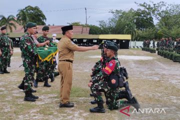 Gubernur minta prajurit TNI Kalteng menerapkan Falsafah Huma Betang