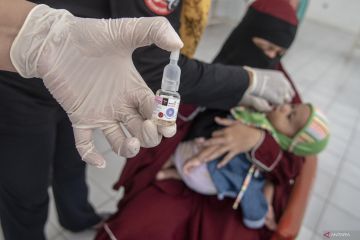 Dinas Kesehatan Kota Bogor menerima 86 ribu vaksin Polio