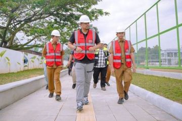Revitalisasi Lapangan Gajah Mada Medan masuk tahap penyempurnaan akhir